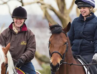 horse riding
